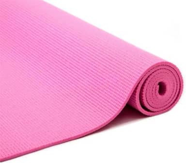 Tapete de yoga ecológico material TPE antiderrapante duas cores 6mm com sacola