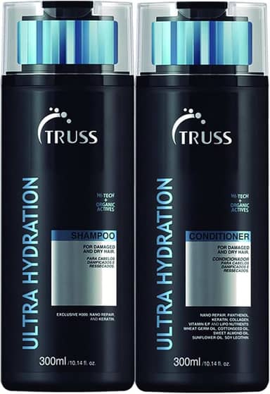Kit Shampoo + Condicionador Ultra Hydration TRUSS 2 x 300 ml