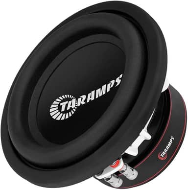 Subwoofer 8 Polegadas Taramps T 1200 SW 2+2 Ohms Branco Alto Falante 600 Watts Rms