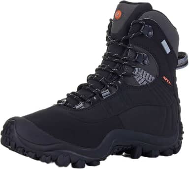 Botas femininas Thermator para caminhada, impermeável, leve, para trabalho, isolamento médio, alta tração