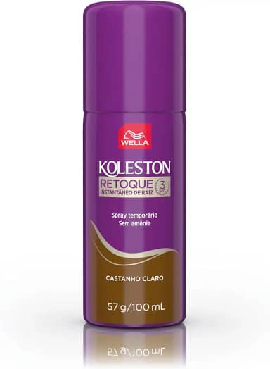 Retoque Raiz Capilar Koleston Instantâneo Castanho Claro 100ml