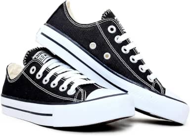 Tenis Casual Feminino Masculino All Kalum Star Vulcanizado Confortavel Sola Reta