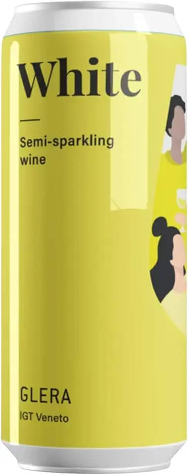 VINHO ITALIANO BCO FRISANTE BRANCO GLERA IGT VENETO LATA 250ML
