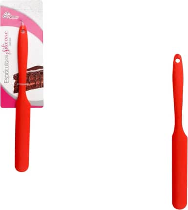 ESPATULA DE SILICONE CONFEITEIRO 24CM PRETO - CM48