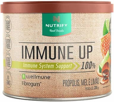 Nutrify Immune Up – Suplemento com Própolis Verde e Vitaminas C e D – Ação Antioxidante e Defesa Natural – 150g