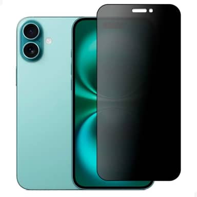 [GL CASES] Pelicula iPhone 16 Anti Espião Em Cerâmica Película iPhone 16 Privacidade Com Cobertura Total 100% Da Tela Película iphone 16 Privacidade Fosca
