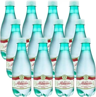 Água Mineral C/Gás Pet SÃO LOURENÇO 300ml (12 unidades)