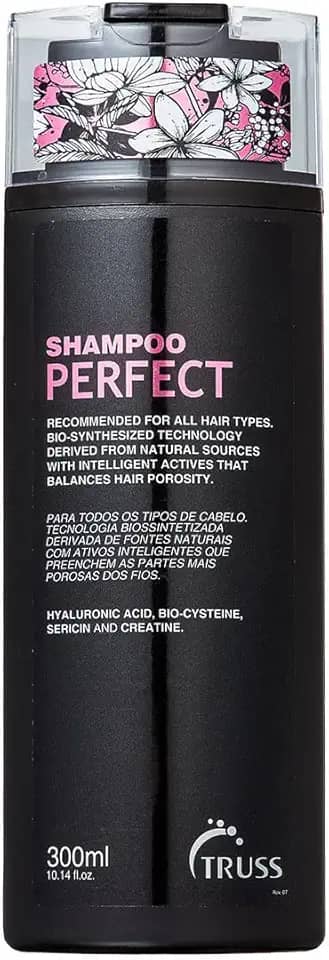 Truss Shampoo Perfect Alexandre Herchcovitch | Higienização Profunda e Recuperação da Fibra Capilar | 300ml