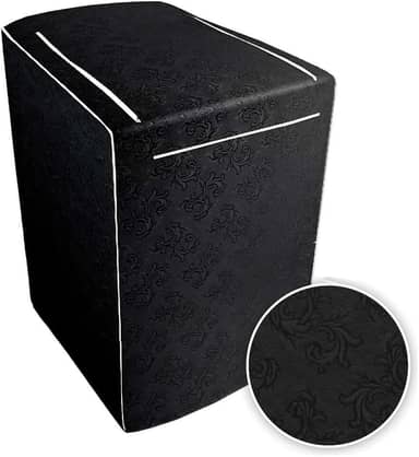 Capa Para Maquina De Lavar Com Ziper Brastemp Electrolux Consul 11kg 12kg 13kg 15kg 16kg 17kg Impermeável Corino Flanelada com Zíper Korino forrada Proteção. (P)