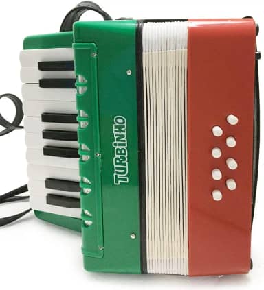 ACORDEON TURBINHO - VERMELHO E VERDE