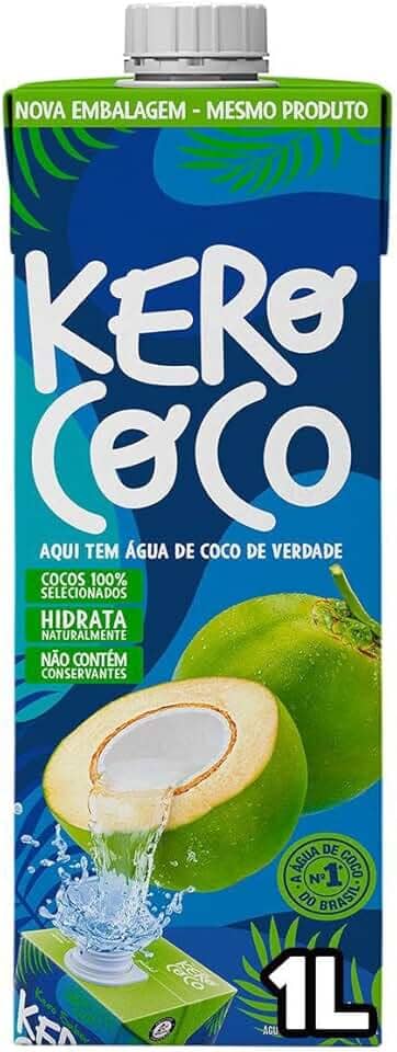 Água De Coco Esterilizada Kero Coco Caixa 1L