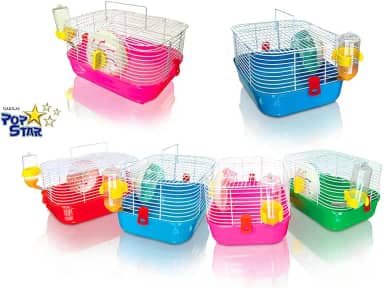 Gaiola American Pets Pop Star Para Hamster, Azul