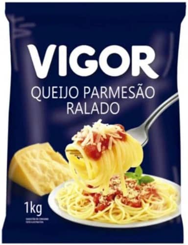 Queijo Parmesão Ralado Vigor 1KG
