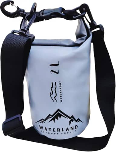 Bolsa a Prova Dagua Pequena Estanque Impermeável para Celular 2 Litros com Alça Tiracolo