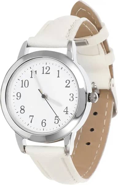 Relógio Analógico Quartzo Com Pulseira De Couro Relógios Femininos À Prova D'Água Para Pulsos Pequenos