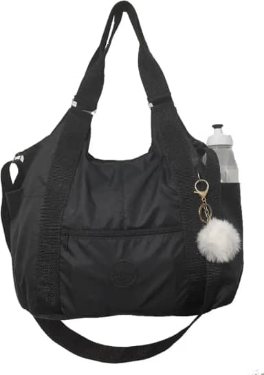 Bolsa Feminina Nylon Tactel Academia Trabalho Escolar Faculdade praia piscina casual dia dia passeio esportiva grande espaçosa moda alçatransversal e ombro lateral