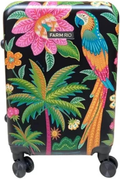 Mala Me Leva Farm P Samba das Araras Colorida Verão 25