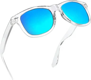 Óculos de Sol Quadrado Masculinos Femininos Estilo Clássico Polarizados Proteção UV400