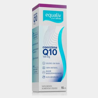 Coenzima Q10 Equaliv 15ml Coq10 Liquido Alta Absorção Celular