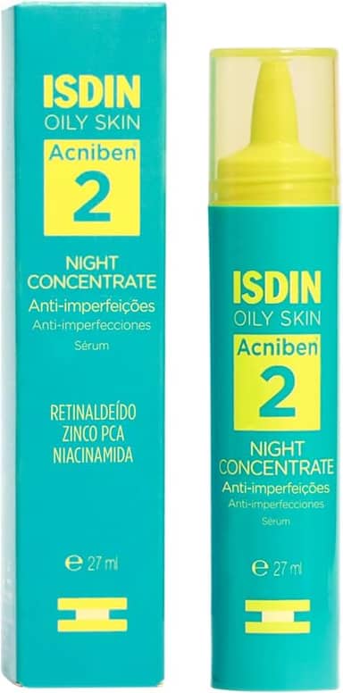 ISDIN Acniben Sérum Noturno Anti-imperfeições para Pele Acneica Night Concentrate - 27ml