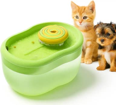 Bebedouro Automático para Gatos e Cães - Pets, Fonte Silenciosa 2,2L com filtro de Carvão Ativado, Ergonômico com Bomba de Filtragem