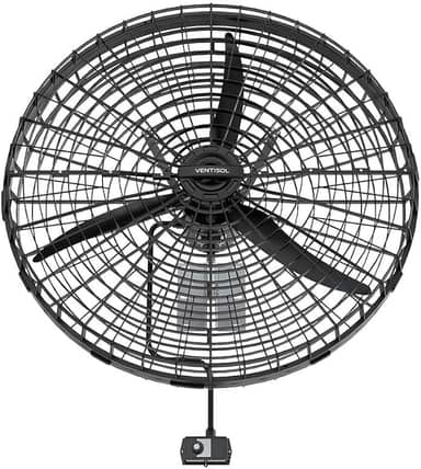 Ventisol Ventilador de parede 1 metro preto industrial 220v-GP VP1 M2GP