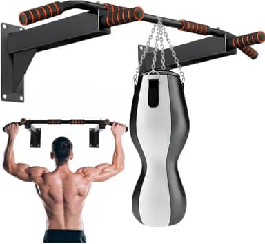 Barra fixa, barra de Parede, Pull Up musculação, Paralela, barra de parede fixa fitness Treino Completo em Casa multifuncional