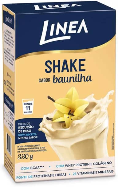 Shake Sabor Baunilha 400G - Linea
