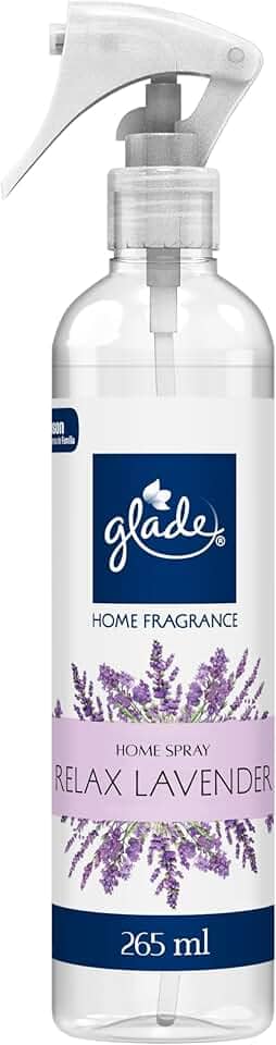 Glade Aromatizador de Ambiente, Borrifador Aroma Relax Lavender Lavanda e Sândalo, 265ml