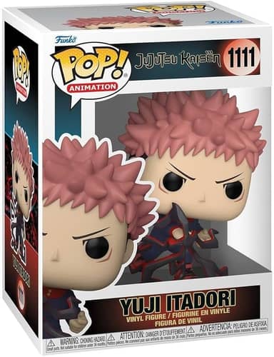 POP! JUJUTSU KAISEN - YUJI ITADORI - BLACK FLASH #1111 - FUNKO