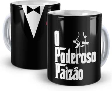 FJ Utilitys - Caneca Presente Para O Dia Dos Pais Poderoso Paizão cod_01