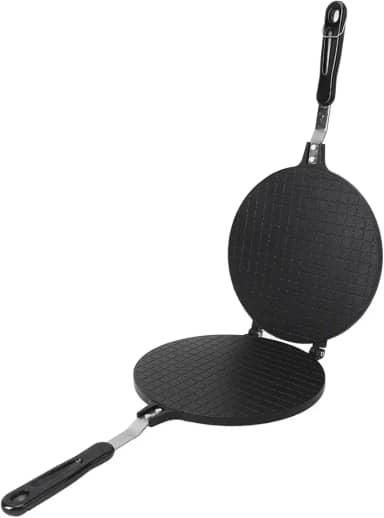 Máquina de Fazer Cone de Waffle para Uso Doméstico, Máquina de Fazer Cone de Sorvete Antiaderente, Máquina de Tigela de Waffle, 8,7 Polegadas (Estilo brilhante)