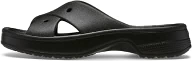 Sandália slide Crocs Cross Strap Sandal With Literide Comfort feminino