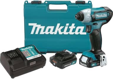 Makita DT03R1 12V Max CXT Kit de chave de impacto sem fio de íon de lítio