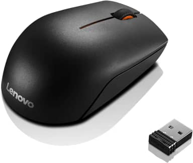Mouse Sem Fio Lenovo 300 Compact 1000dpi Preto