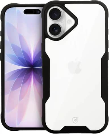 Gshield Capa Case Capinha Dual Shock Sense Preta Acabamento Premium Proteção Contra Arranhões, Quedas e Impactos para (iPhone 17)