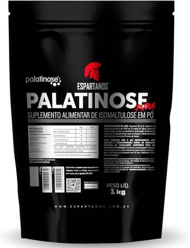 Palatinose em Pó 100% Pura - Espartanos (1kg)
