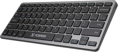 Teclado Office Fortrek KB11 Compact Bluetooth Preto