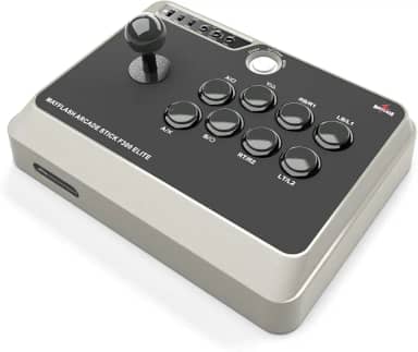 MAYFLASH Arcade Stick F300 Elite com botões Sanwa e Joysticks Sanwa para Xbox Series X, Xbox One, PS4, PS3, Windows, macOS, Steam Deck, Android, NEOGEO Mini, SEGA MEGA Drive, SEGA Genesis