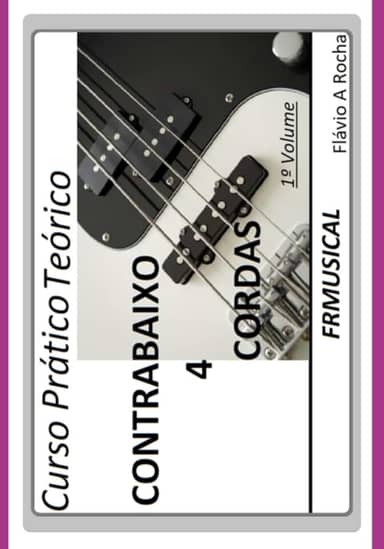 Curso Prático Teórico Contrabaixo 4 Cordas