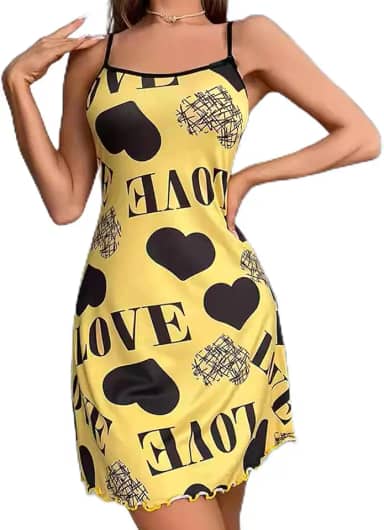 Camisola feminina com estampa floral, sexy, sem mangas, camisola, ajustável, camisola