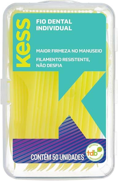Belliz Fio Dental Kess Individual Pote 50Un