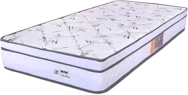 Colchão Solteiro Molas Ensacadas Individualmente com Pillow Certificado 88x188x21cm - BF Colchões