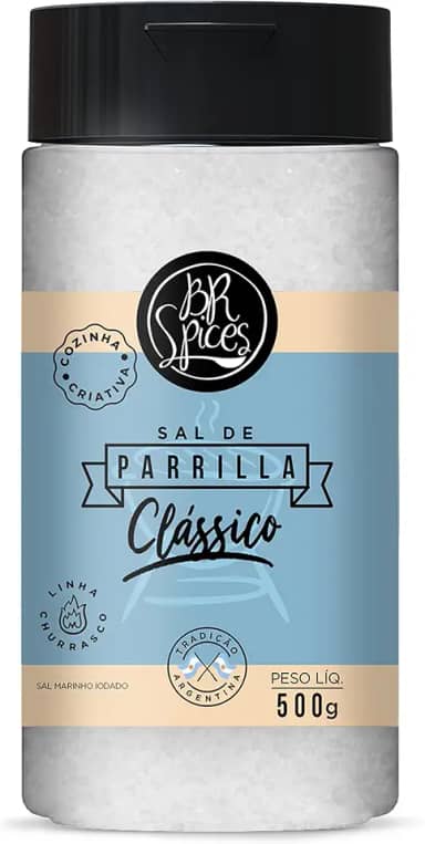 BrSpices - Sal De Parrilla Clássico BR Spices Pote 500G
