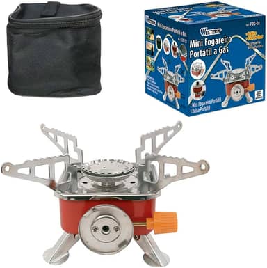 MINI FOGAREIRO PORTATIL A GAS