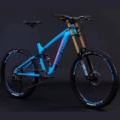 Bicicleta Moutain Bike Downhill Freios A Disco Hidraulicos Suspensão Dianteria Traseira Aro 27.5 Quadro 17'