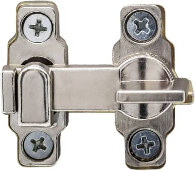 Trinco de Porta e Janela Silvana Bico Virado Aço Niquelado