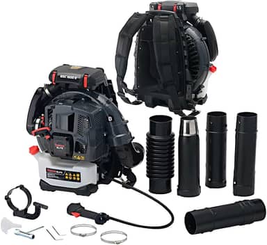 Soprador de Folhas Costal Branco 75,6CC 2T BSC-1600 E a Gasolina