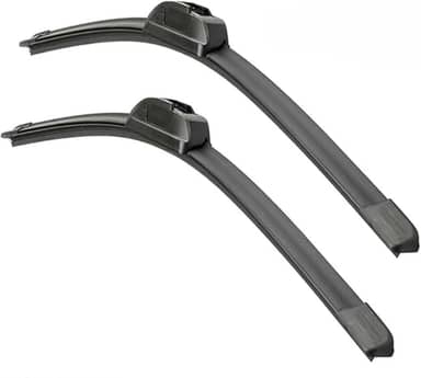 Par de Palhetas Limpador de Para-brisa 20" Polegadas de Silicone com Proteção para Chuva