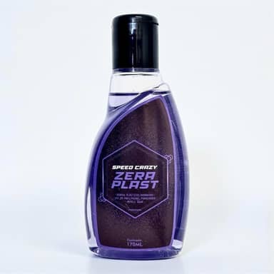Revitalizador de Plásticos Externos Zeraplast Não Sai Com Água Restaurador 170ml Speed Crazy